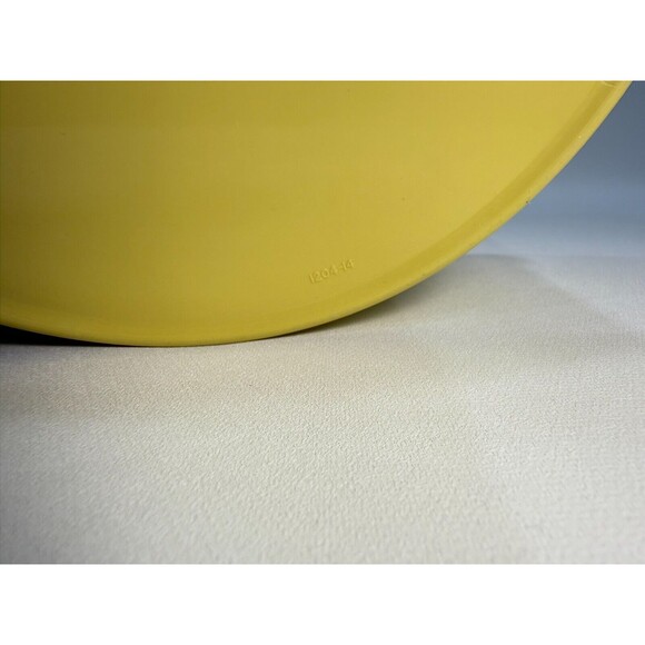 Vintage Yellow Tupperware Servalier Storage Canister 1204-14 W/Lid - Picture 4 of 7